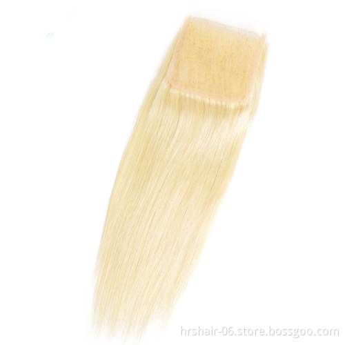 100% Human Hair Top Closure Tissage 613 Transparent Lace Closure ,Bohemian Hair Weave Frontal Closure Hair